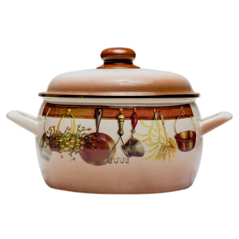Кастрюля стальн. эмалир. "Кухня" 1,7л d140мм Металл.кр. 2298 ("МЕТРОТ" Сербия) *1/8 Кастрюля стальн. эмалир. "Кухня" 1,7л d140мм Металл.кр. 2298 ("МЕТРОТ" Сербия) *1/8