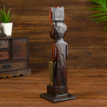 Статуэтка "Абориген Джаджа" дерево 10х10х35 см  4575459