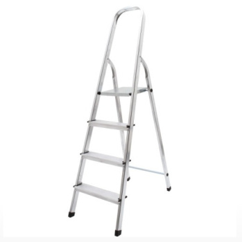 Стремянка алюминиевая 4 ступени, выс.верхн.площ.0,88м 111104 "UFUK AL" "Perilla" *1