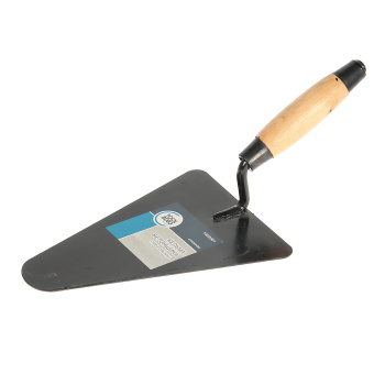 Кельма бетонщика стальная T4P КБ, треугольник, деревянная ручка