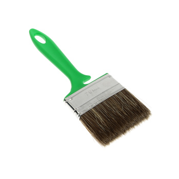 Кисть "Работы по дереву" 70*12 зел.пласт.ручка (Акор) *10/100