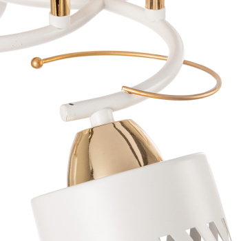 Люстра 08235-0.3-05 WT+FG 60Вт S=30м2    *2