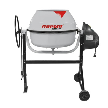 Бетоносмеситель 180л 750Вт венец чугун объём загрузки 75л Практик Б-181-Э Практик ПАРМА *1