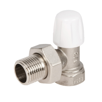 Клапан радиаторный запорный СТМ Термо, 1/2", угловой