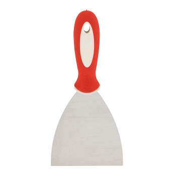 Шпатель нерж.сталь 100мм 2-х комп. ручка PQT (арт.1203010) *1/12/120