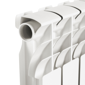 Радиатор биметаллический 8 секций STI, 500 мм, белый