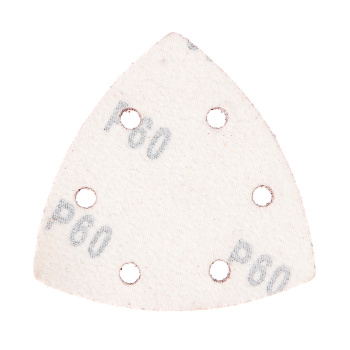 Лист шлифовальный Р60 на липучке 80х80х80мм (5шт) *1