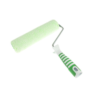 Валик микрофибра 240мм "Профи" d-8мм бел-зеленый микс (Акор) *1/20