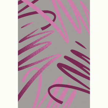 Ковер 3000х4000 мм Витебские ковры Сиреневая дымка, ворсовый, 12 м²