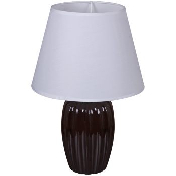 Лампа настольная 98065-0.7-01 Е14 40Вт (керамика+абажур)  *1/12 Лампа настольная 98065-0.7-01 Е14 40Вт (керамика+абажур)  *1/12