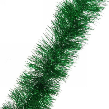 Мишура 2 м, 13 см, "Искристое сияние", изумруд