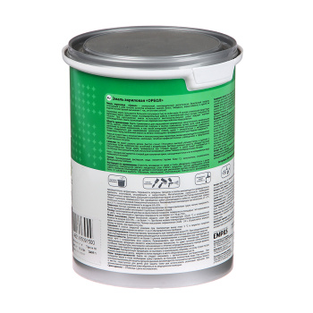 Эмаль акриловая серая 1 кг Ореол *1/6/336