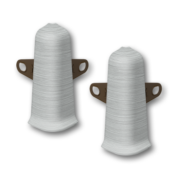 Угол наружный IDEAL Deconika, 70 мм, 186 алюминий , 2 шт.