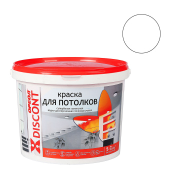 Краска акриловая для потолков 13 кг Дисконт Ореол *1/44