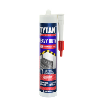 Жидкие гвозди 310 мл TYTAN Heavy Duty, сверхсильный, бежевый Жидкие гвозди 310 мл TYTAN Heavy Duty, сверхсильный, бежевый