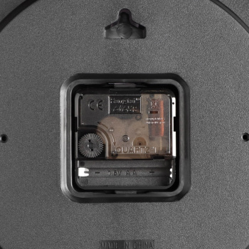 Часы настенные, серия: Интерьер, "Белый мрамор", плавный ход, d-25 см, АА  9541318