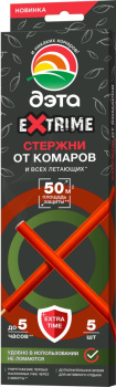 Стержни от комаров и летающих насекомых 5шт ДЭТА EXTRIME *24