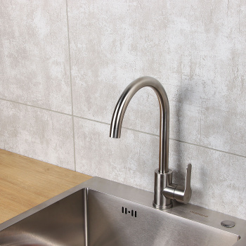 Смеситель для кухни Potato P40303S высокий излив *1/10 Смеситель для кухни Potato P40303S высокий излив *1/10