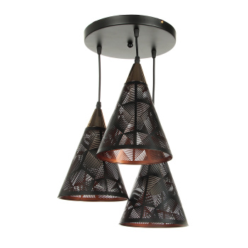 Люстра N5211/3H 3*40W  E27 (d-370; h-300/h800)  VERNER LIGHTING *1