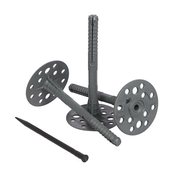 Дюбель 10х160 мм для теплоизоляции BROZEX, пласт. гвоздь IZO, 30 шт.