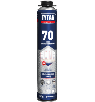 Пена монтажная профессиональная 870 мл TYTAN 70, летняя Пена монтажная профессиональная 870 мл TYTAN 70, летняя