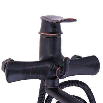 Смеситель для ванны "Potato" P22139HG длинный излив (черная бронза) *1/10 Смеситель для ванны "Potato" P22139HG длинный излив (черная бронза) *1/10