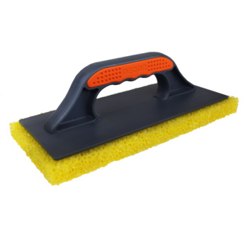 Терка для очищения рельефной плитки 280*140мм грубый поролон трехкомпон ручка(арт.670-005)*1/6/12/24
