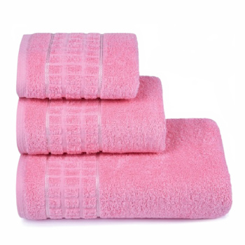 Полотенце махровое 50*90см Megapolis цв.14-1911 розовый ПЛ-2601-3874 *5/20