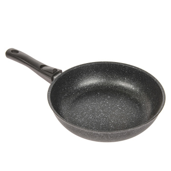 Сковорода алюм. а/приг.литая Kukmara "Мраморная" темный d26см съемн.ручка смт263а (Кукмор) *1/6