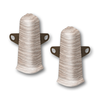 Угол наружный IDEAL Deconika, 70 мм, 229 дуб Латте, 2 шт.