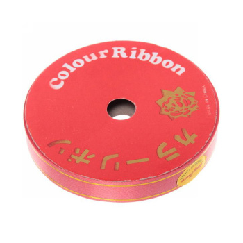 Лента для декорирования "Блеск"1,6 см, 10 м, Красный, ПВХ