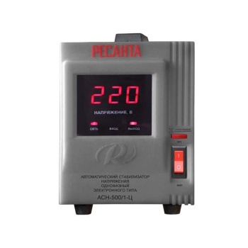 Стабилизатор напряжения АСН- 500/1-Ц РЕСАНТА *1