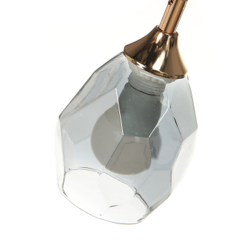 Люстра N4202/5 COFFEE+FGD 5*40W  E27 (d-670; h-310)  VERNER LIGHTING *1