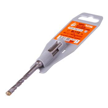 Бур по бетону  6*110мм SDS-plus 2 грани (YAE400600110) Novocraft *1/10/50