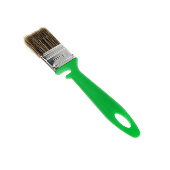 Кисть "Работы по дереву" 35*10 зел.пласт.ручка (Акор) *10/100
