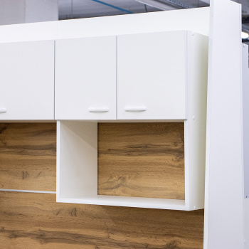 Шкаф навесной 600х676х290 мм BROZEX-WOOD Liberty, с двумя дверцами, белый Шкаф навесной 600х676х290 мм BROZEX-WOOD Liberty, с двумя дверцами, белый
