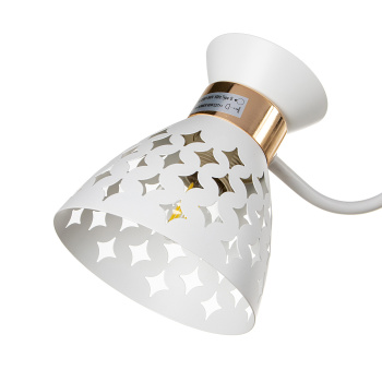 Люстра 01579-3.3-03 WH+FGD Е27 60Вт S=18м2  *1/6