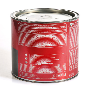 Грунт-эмаль 1.9 кг по ржавчине Расцвет, серая