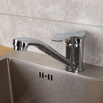 Смеситель для кухни Potato P4201 длинный излив *1/10 Смеситель для кухни Potato P4201 длинный излив *1/10