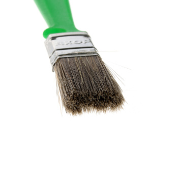 Кисть "Работы по дереву" 25*10 зел.пласт.ручка (Акор) *10/130