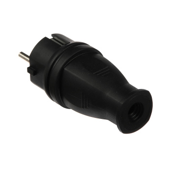 Вилка прямая КАУЧУК 2P+PE 16А 250В IP44 TDM SQ0612-0001   *1/24/240