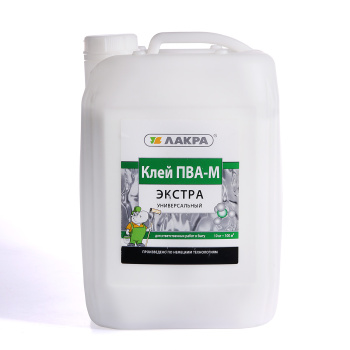 Клей ПВА-М Лакра Экстра, 10 кг, универсальный