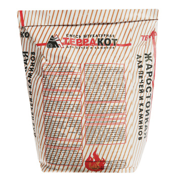 Штукатурка жаростойкая 5 кг Терракот