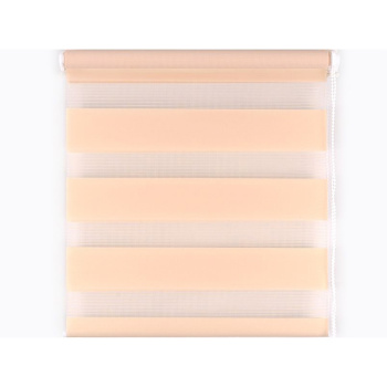 Рулонная штора ДЕНЬ И НОЧЬ, персик, 70х160 см