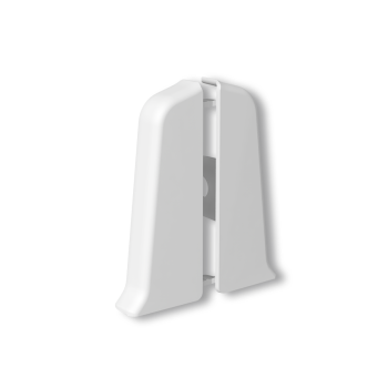 Заглушка левая и правая IDEAL Deconika, 55 мм, 001 белый, 2 шт.