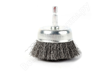 Щетка-крацовка чаша для дрели 50мм PATRIOT гофрированная проволока *11060
