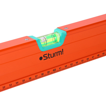 Уровень 80см антиударный, магнитный, зеркало STURM 3 глазка (арт.2015-05-800) *1/30 Уровень 80см антиударный, магнитный, зеркало STURM 3 глазка (арт.2015-05-800) *1/30