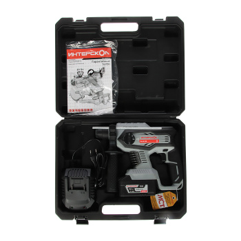 Перфоратор аккум. 18В 0-1400об/мин 0-5300уд/мин 2,2Дж 1аккум 4Ач ЗУ АПИ кейс ПА-24/18В ИНТЕРСКОЛ